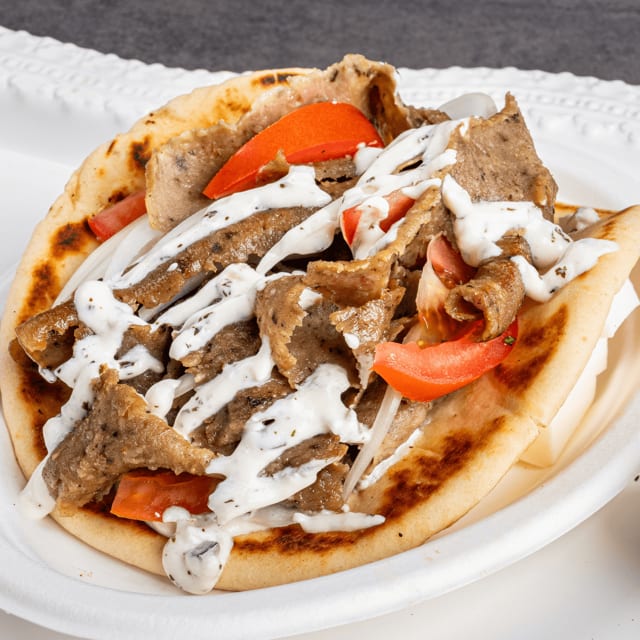 Chicken Gyro Pita Combo.