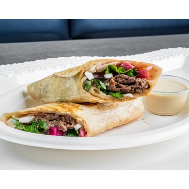 Kafta Kabab Wrap Combo.